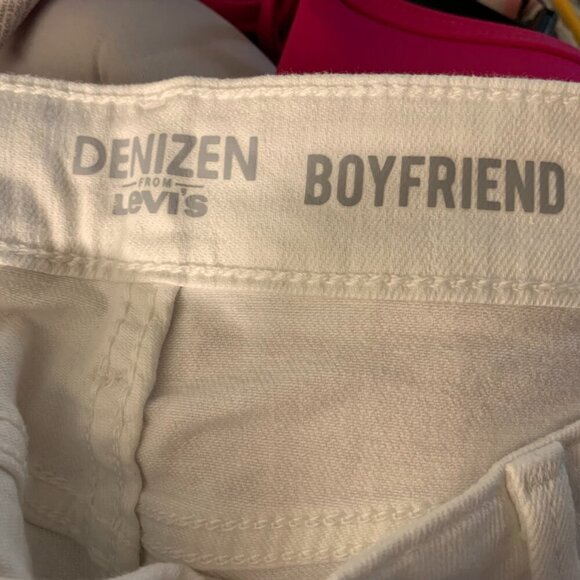 Denizen from Levi's Boyfriend Jeans - White - Picture 3 of 7
